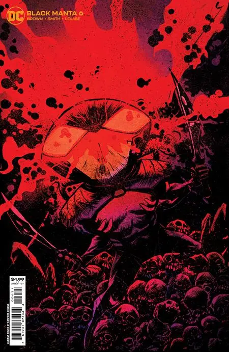 Black Manta #6 (Of 6) Cvr B Sanford Greene Card Stock Var 1