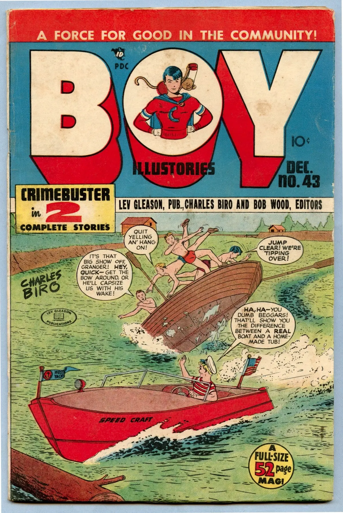 Boy Comics 43 (Dec 1948) Vg+ (4.5) 1