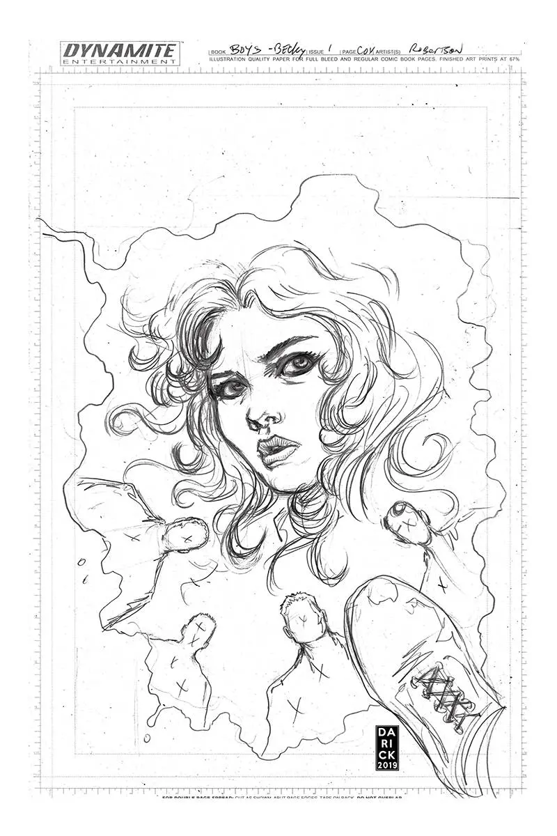 Boys Dear Becky #1 10 Copy Robertson Pencils Foc Incv (Mr) 1
