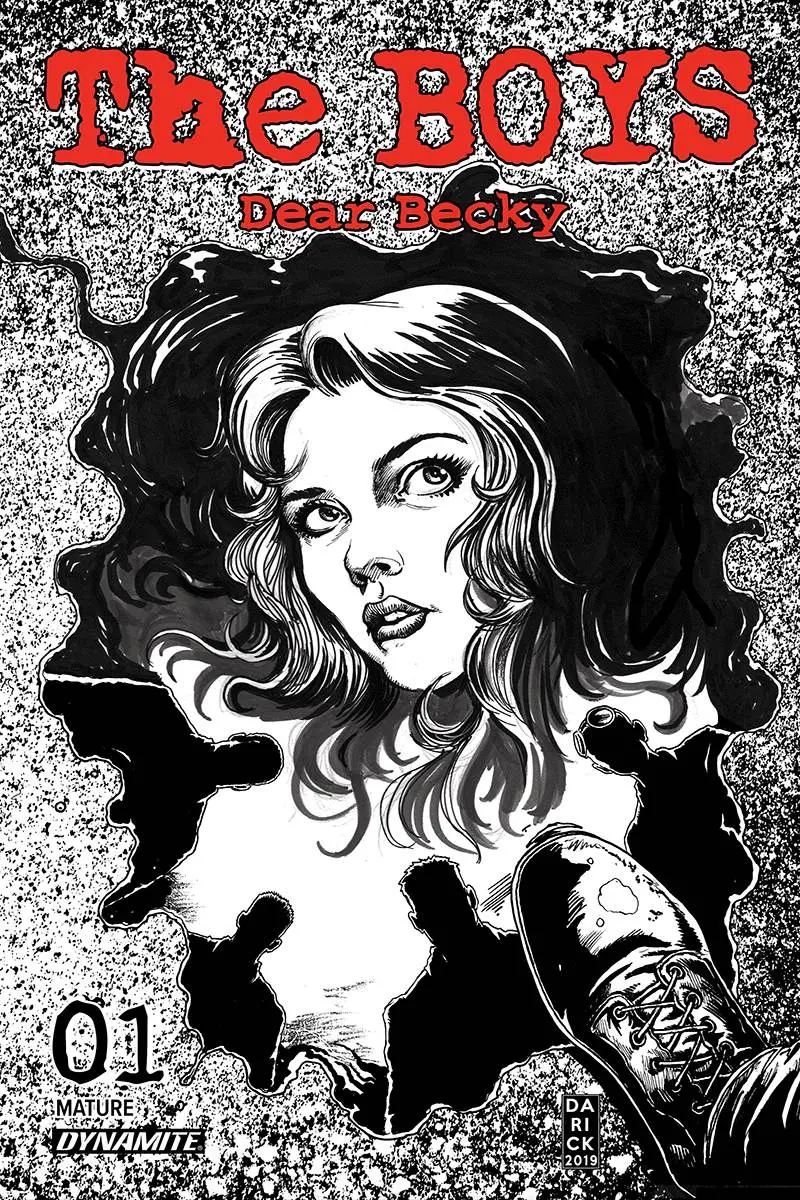 Boys Dear Becky #1 15 Copy Robertson B&W Foc Incv (Mr) 1