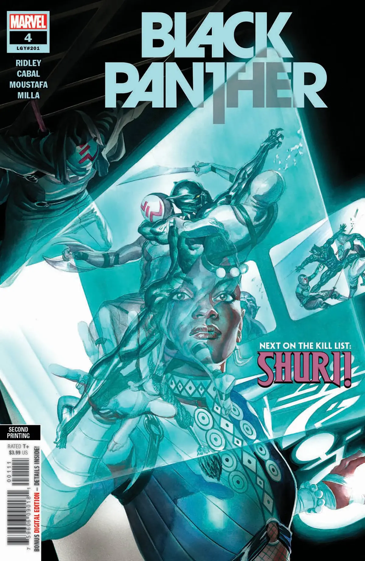 Black Panther #4 2Nd Ptg Alex Ross Var 1
