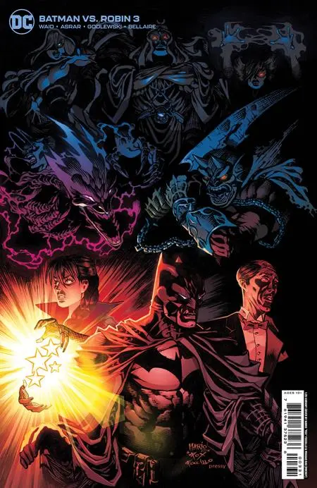 Batman Vs Robin #3 (Of 5) Cvr E Inc 1:25 Mario Fox Foccillo Era Card Stock Var 1