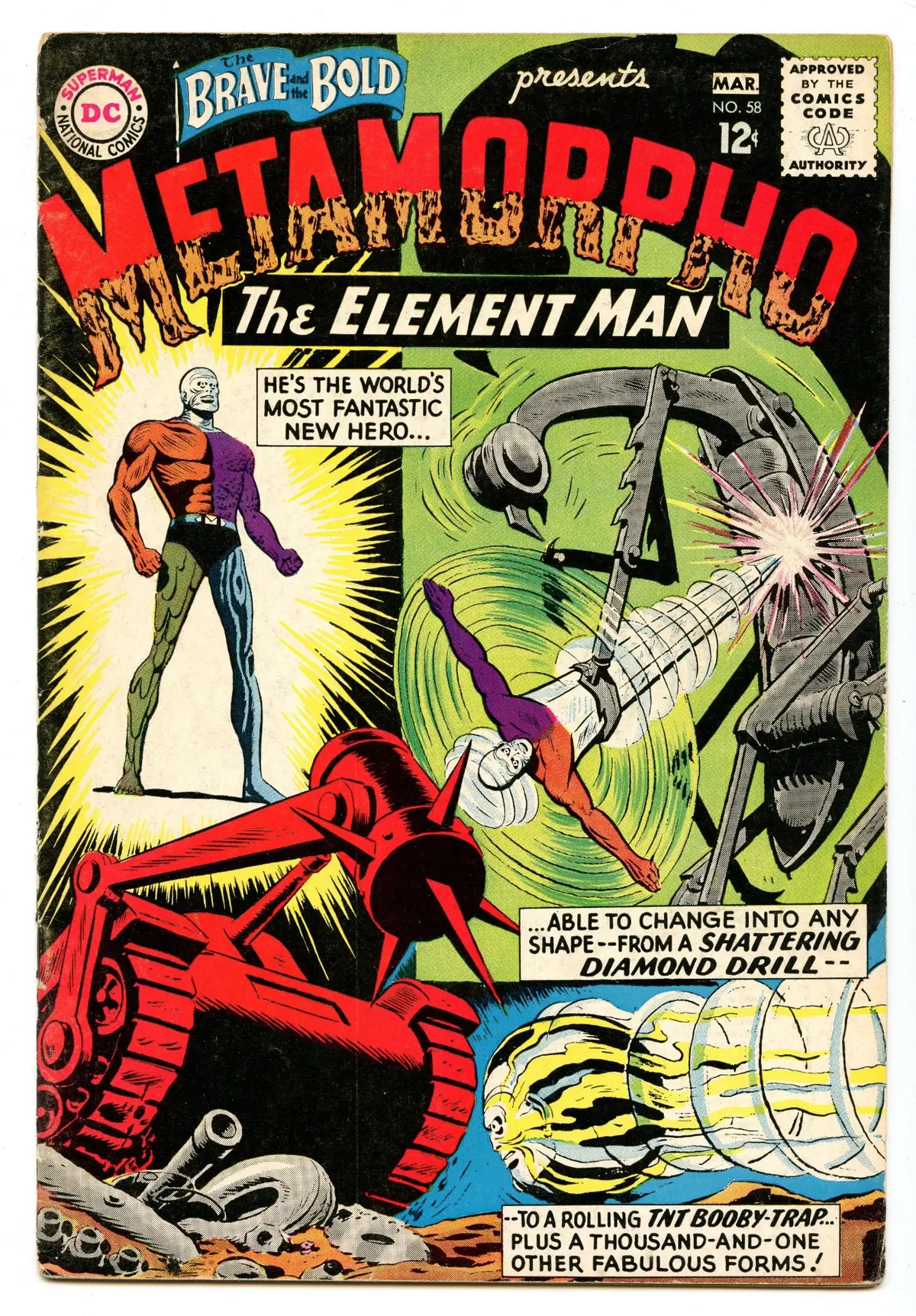 Brave And Bold 58 (Mar 1965) Vg/Fi (5.0) 1