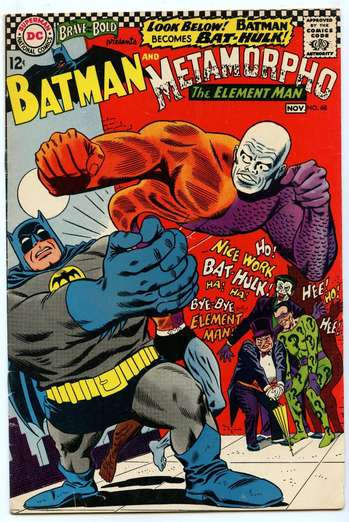 Brave And Bold 68 (Nov 1966) Fi+ (6.5) 1