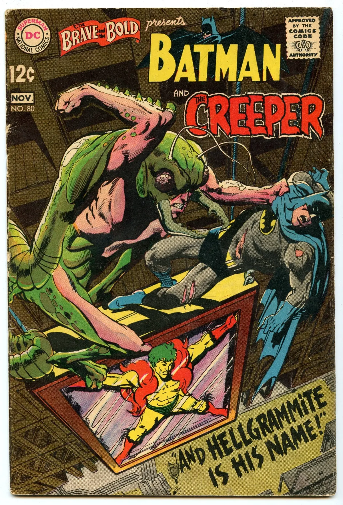 Brave And Bold 80 (Nov 1968) Gd/Vg (3.0) 1