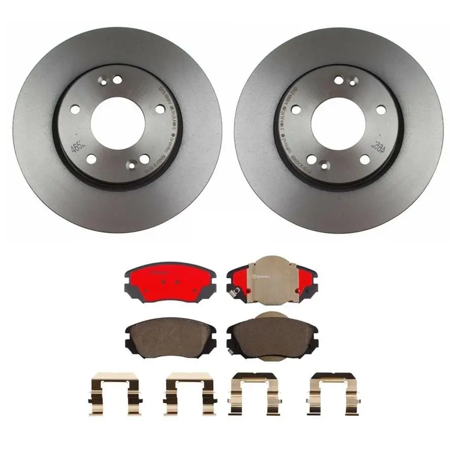 Brembo Complete Front Disc Brake Kit – Pads & Rotors (Kt00608) 1