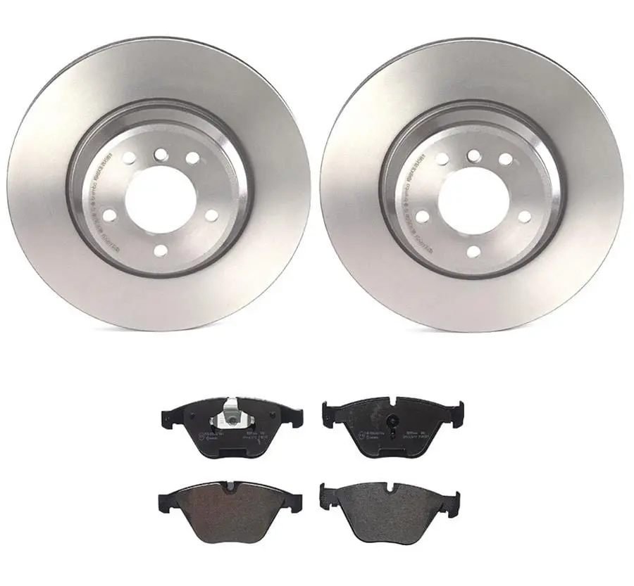 Brembo Premium Brake Kit – Front Rotors And Ceramic Pads 1