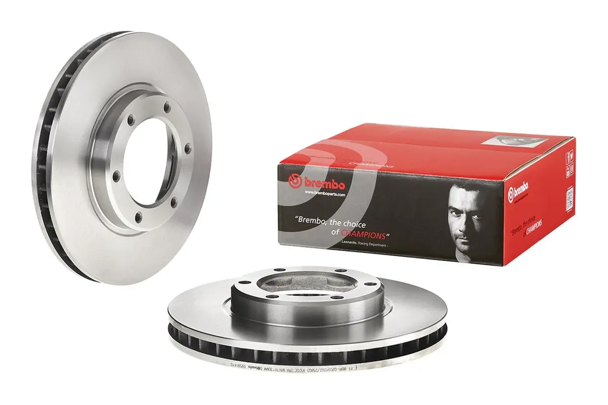 Brembo 09.5914.10 Uv-Coated Premium Brake Rotors 1