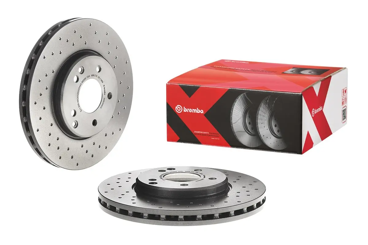 Brembo Uv-Resistant Coated Brake Rotors – 09.8304.2X 1