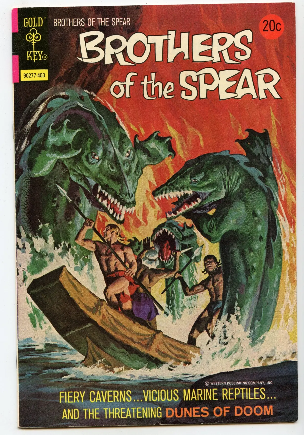 Brothers Of The Spear 8 (Mar 1974) Vf- (7.5) 1