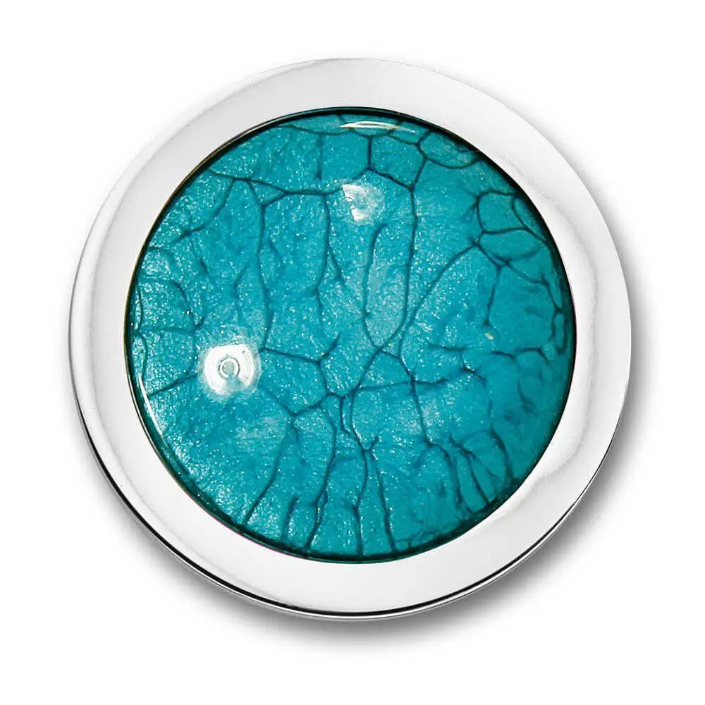 Bravo Ocean Green Charm With Swavorski Crystal Elements 1