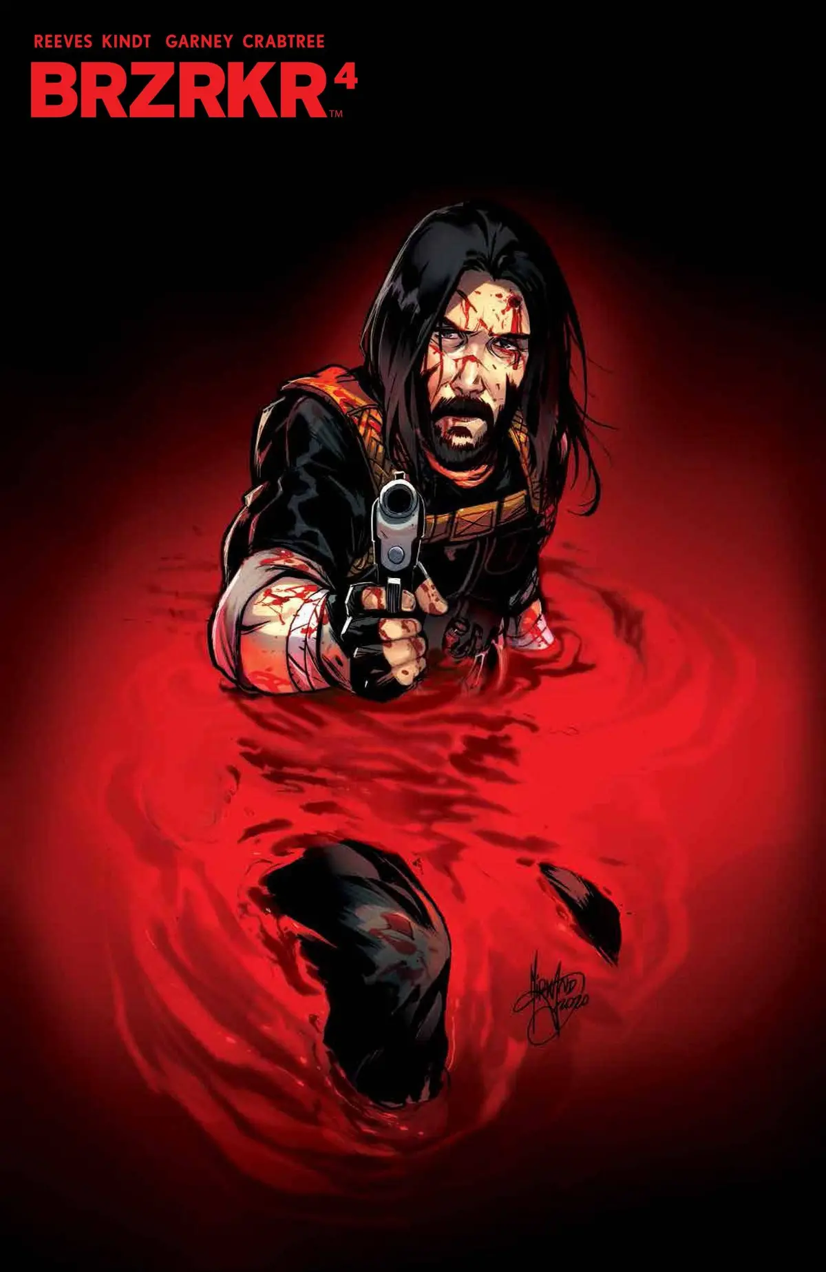 Brzrkr (Berzerker) #4 (Of 12) Cvr E 25 Copy Incv Andolfo (Mr) 1