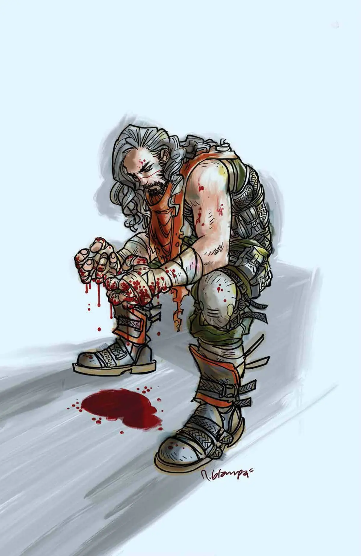 Brzrkr (Berzerker) #4 (Of 12) Cvr E 25 Copy Incv Andolfo (Mr) 1