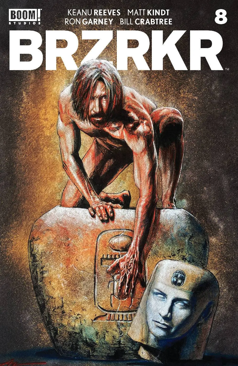 Brzrkr (Berzerker) #8 (Of 12) Cvr D Campbell Foil (Mr) 1