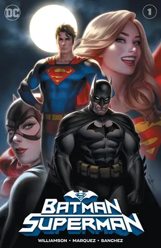 Batman Superman #1 Louw A Variant 1