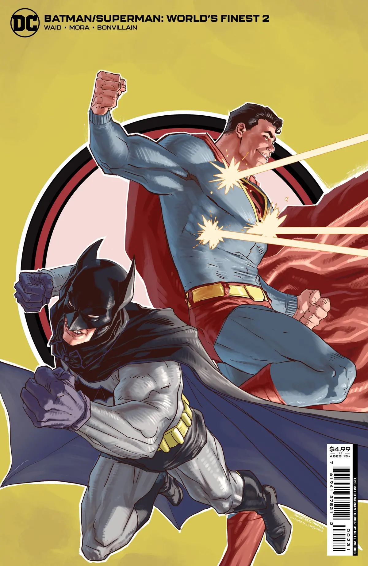 Batman Superman Worlds Finest #2 Cvr C 25 Copy Woods 1