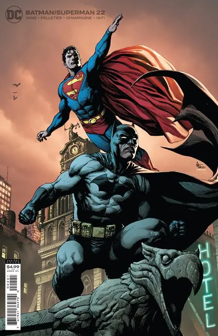 Batman Superman #22 Cvr B Gary Frank Card Stock Var 1