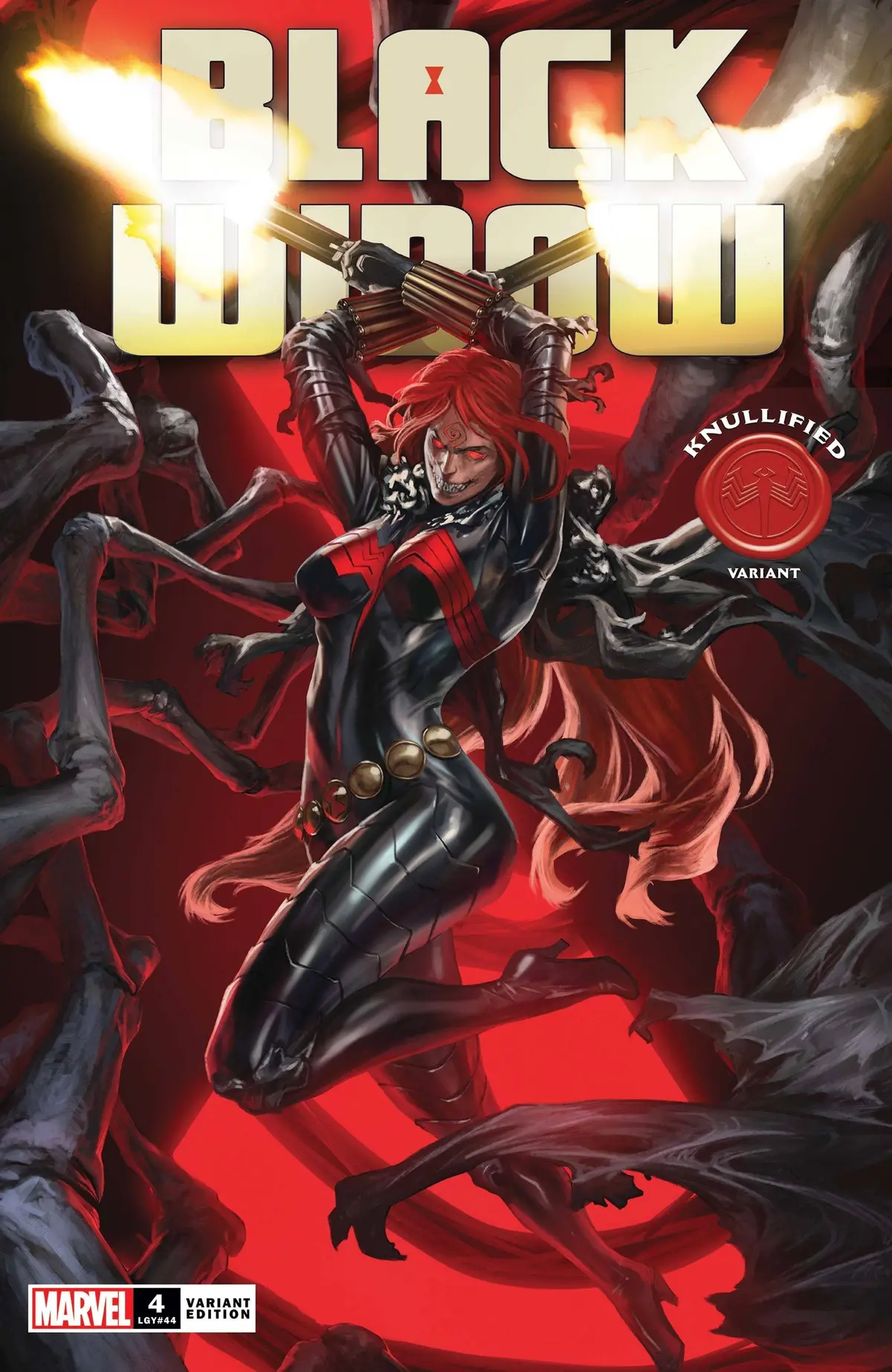 Black Widow #4 Skan Knullified Var 1
