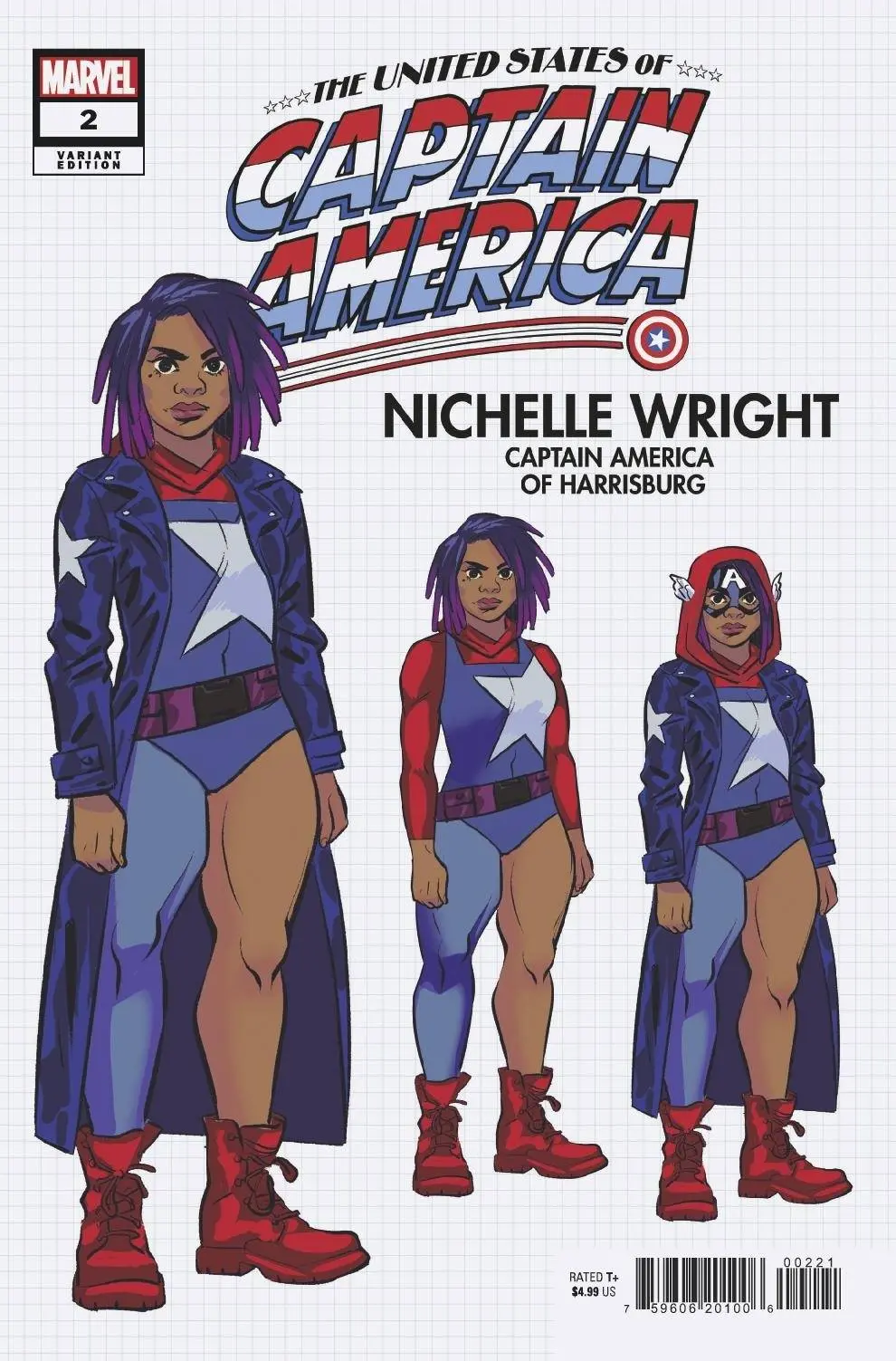 United States Captain America #2 (Of 5) Bustos Design Var 1