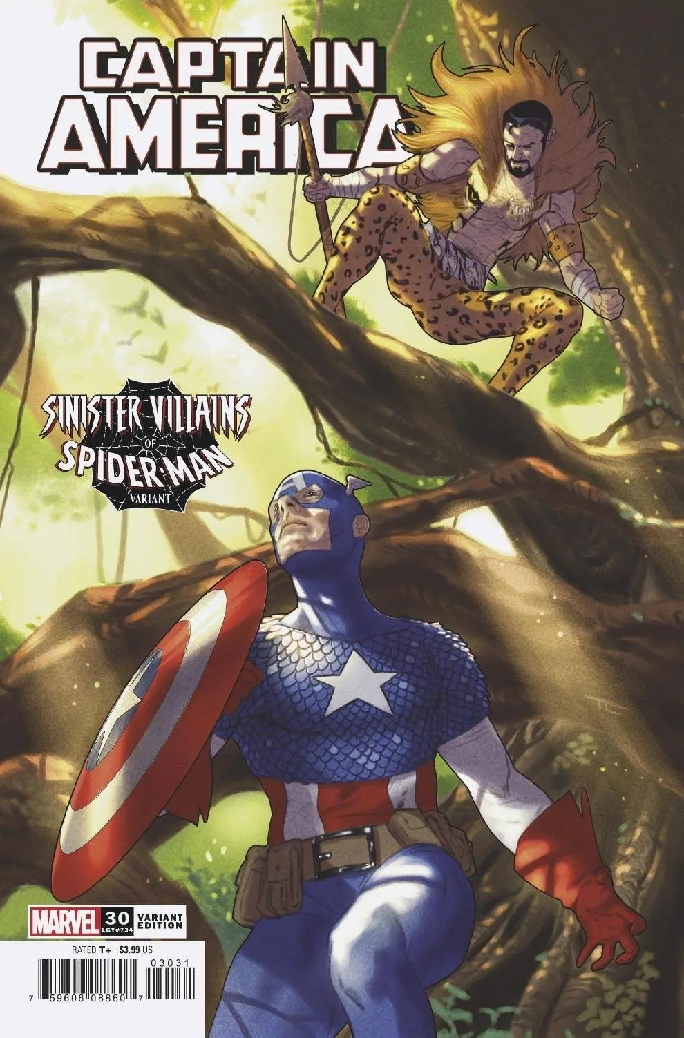 Captain America #30 Clarke Spider-Man Villains Var 1