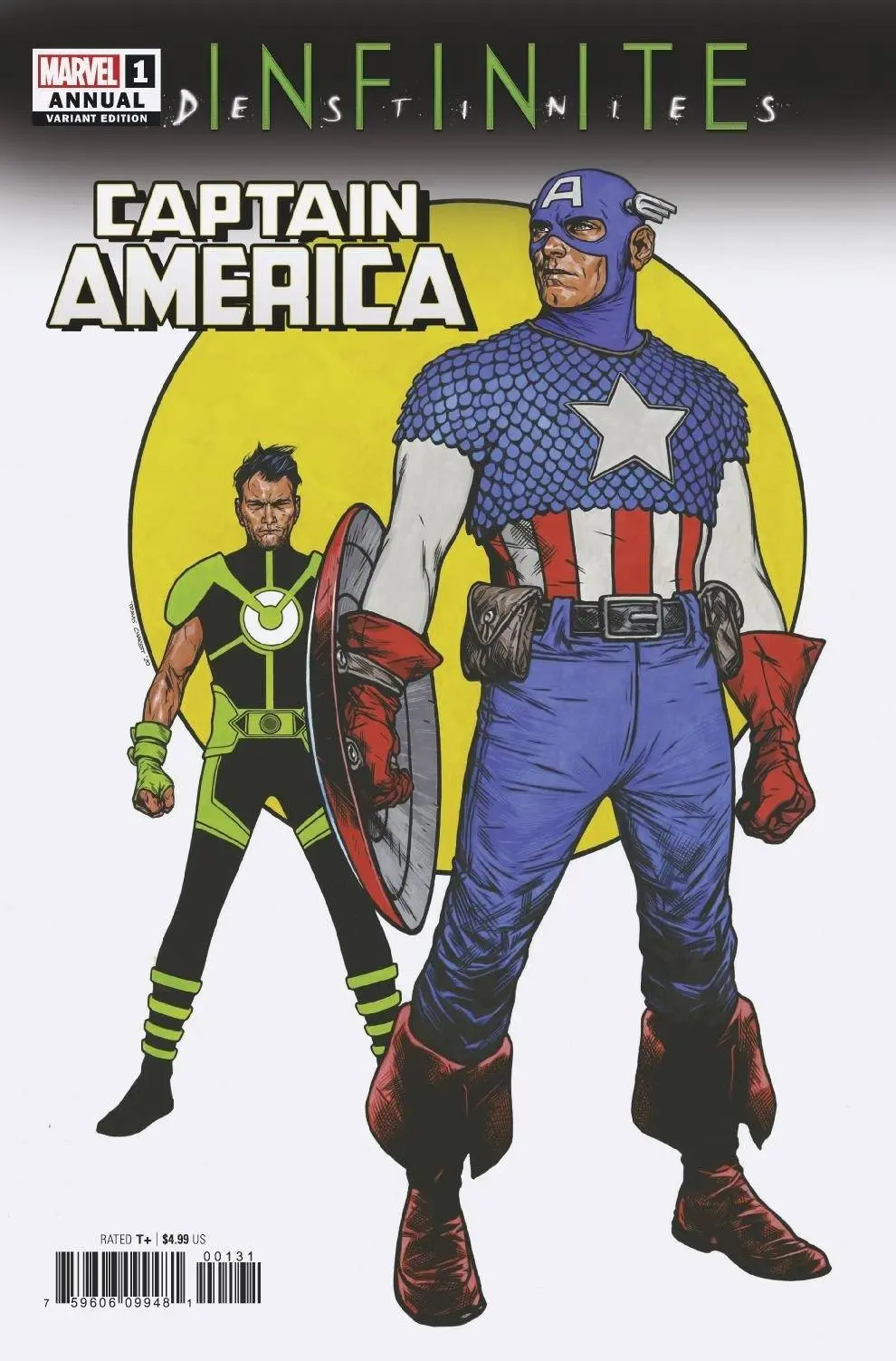 Captain America Annual #1 Charest Var 1