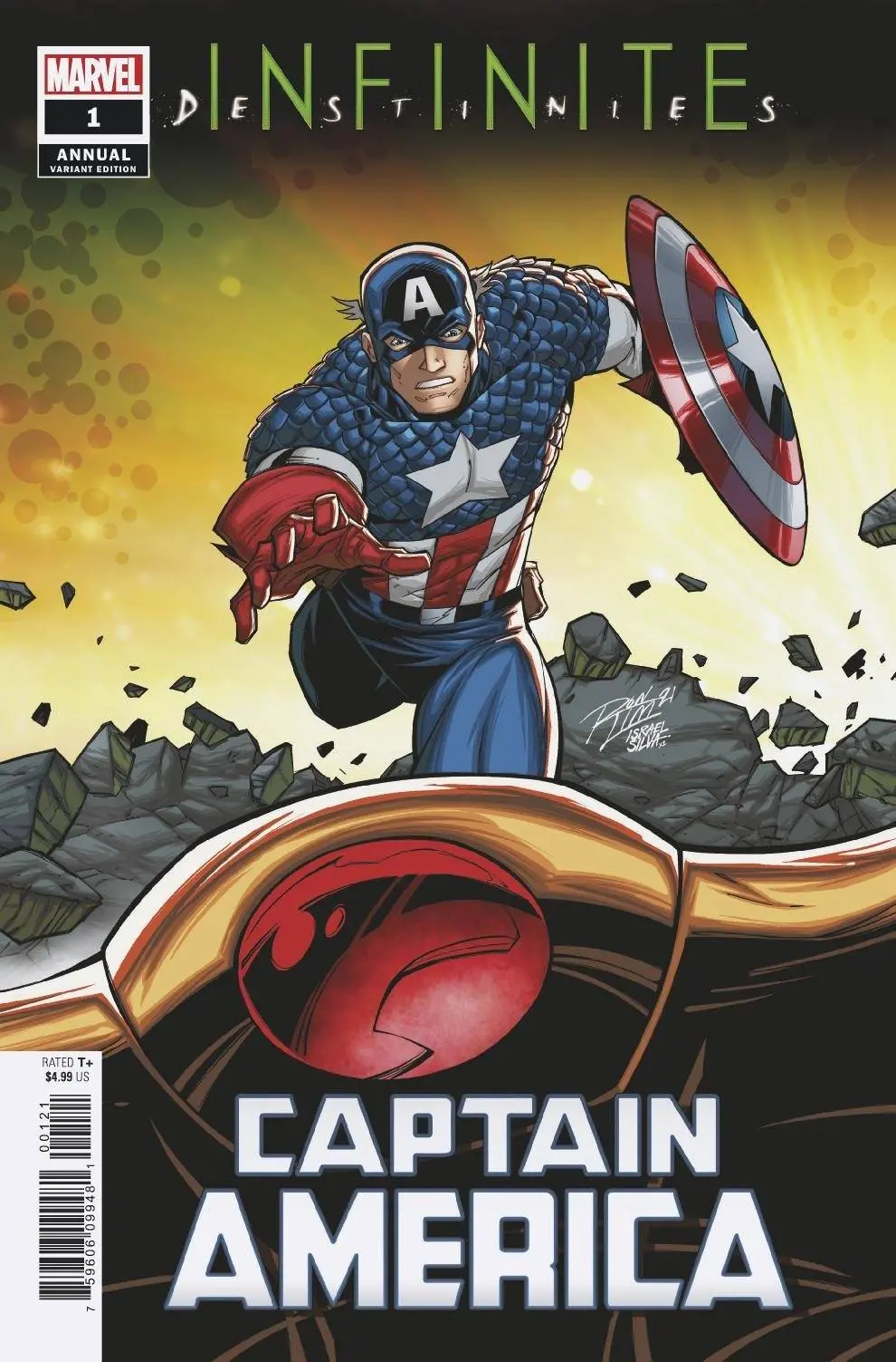 Captain America Annual #1 Ron Lim Connecting Var 1