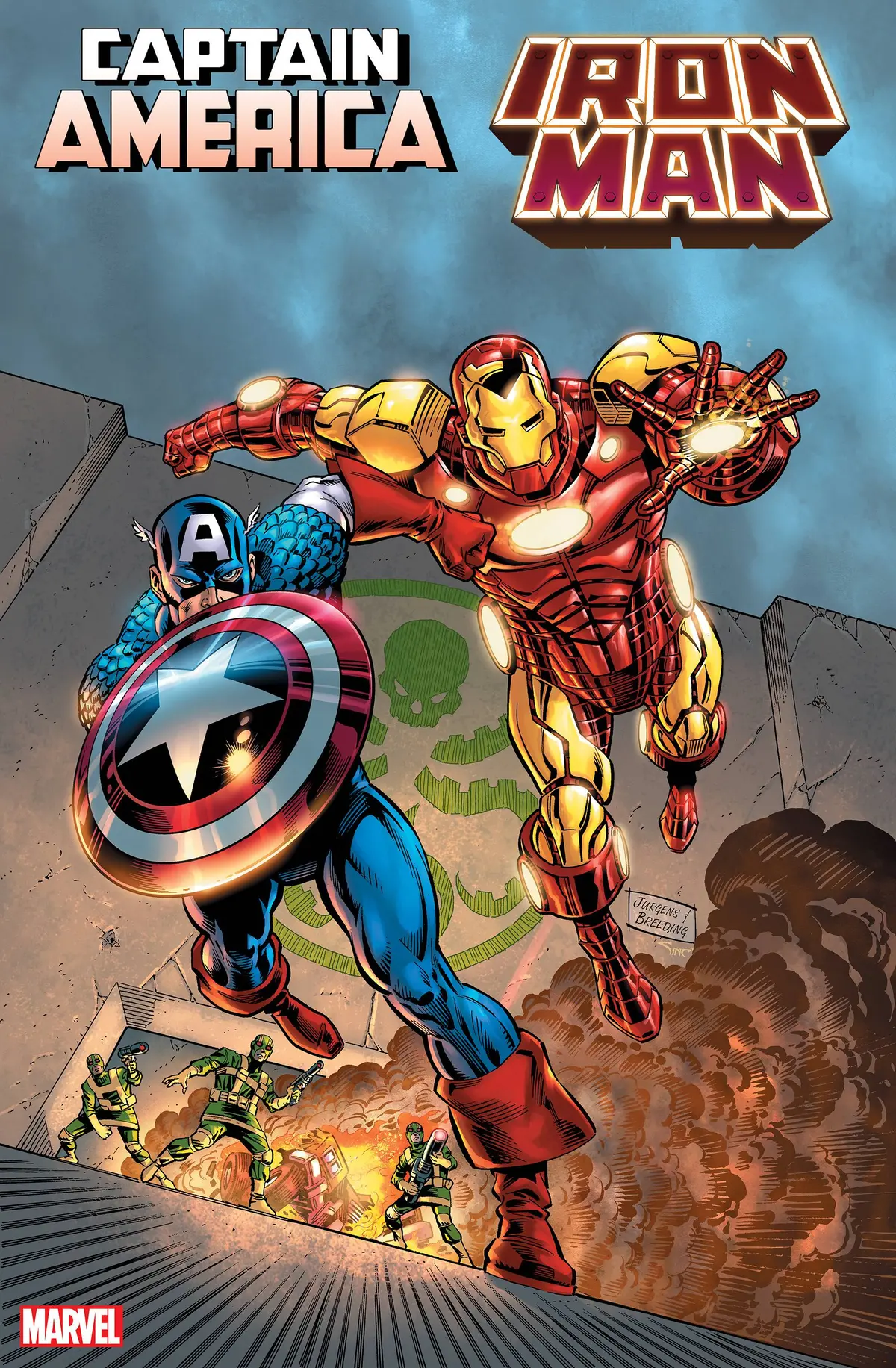 Captain America Iron Man #1 (Of 5) Jurgens Var 1