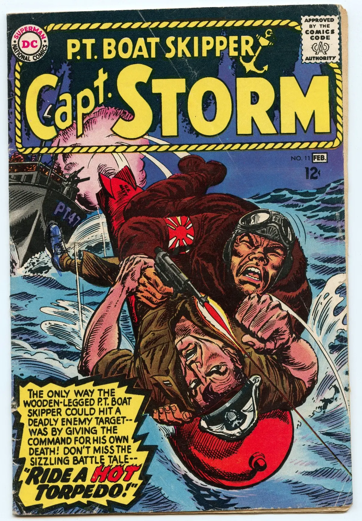Capt. Storm 11 (Feb 1966) Vg+ (4.5) 1