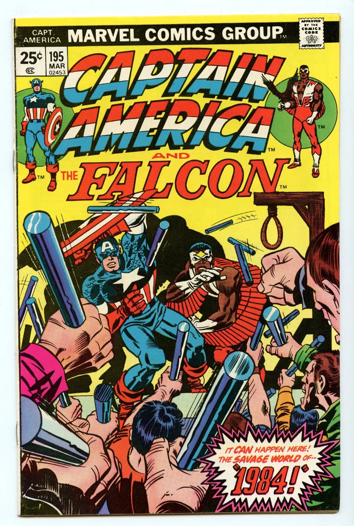 Captain America 195 (Mar 1976) Vf+ (8.5) 1