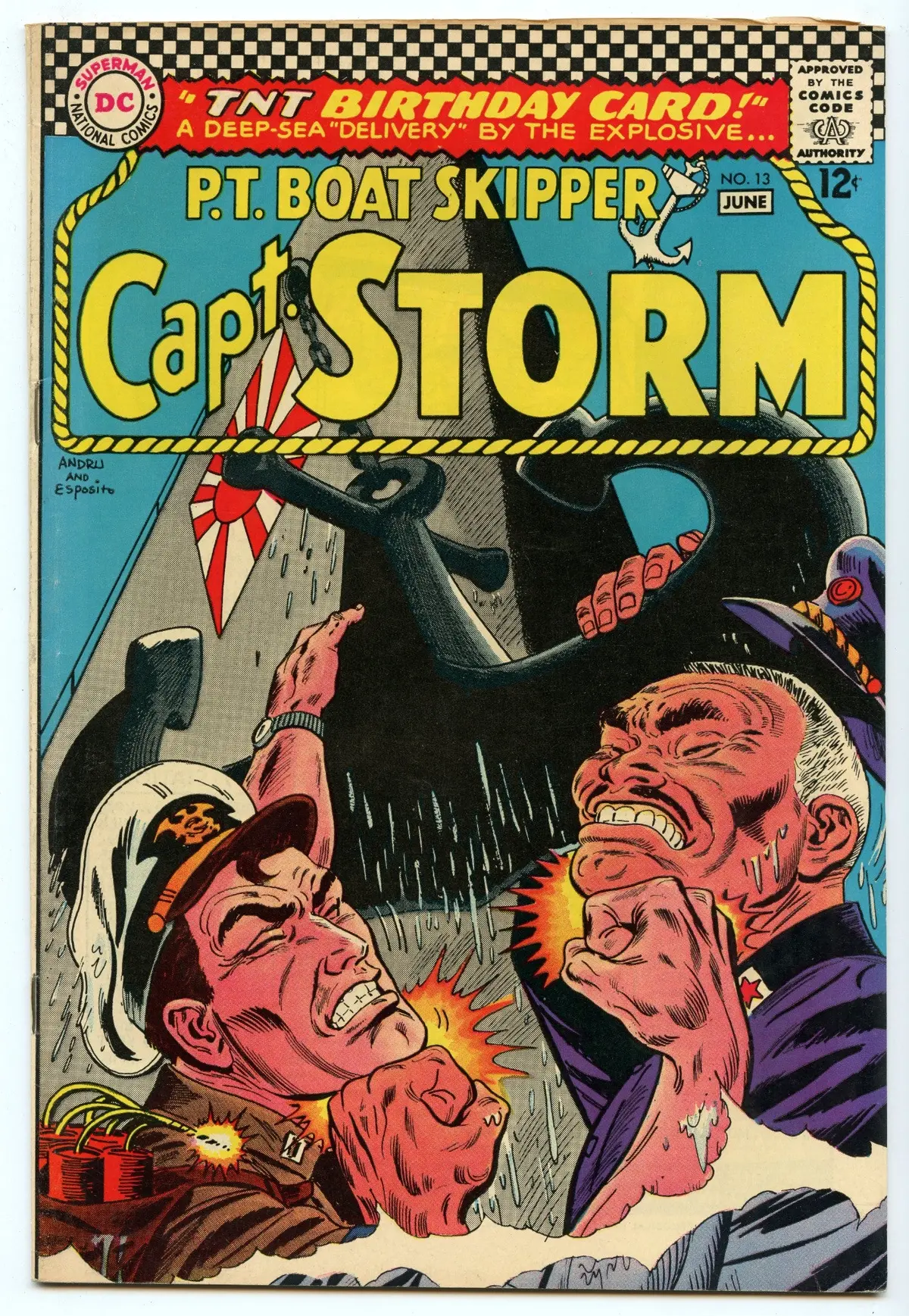 Capt. Storm 13 (Jun 1966) Vg/Fi (5.0) 1