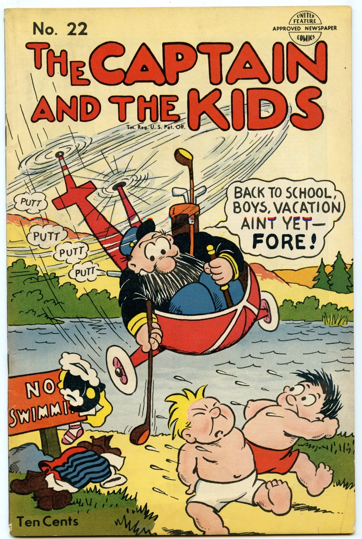 Captain And The Kids 22 (1951) Vg+ (4.5) 1