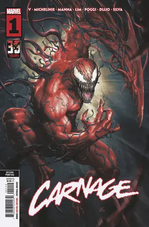 Carnage #1 2Nd Ptg Kunkka Var 1
