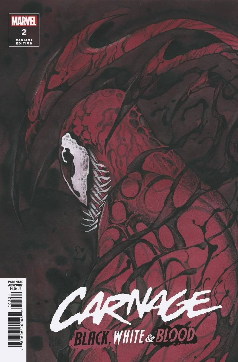 Carnage Black White And Blood #2 (Of 4) Momoko Var 1