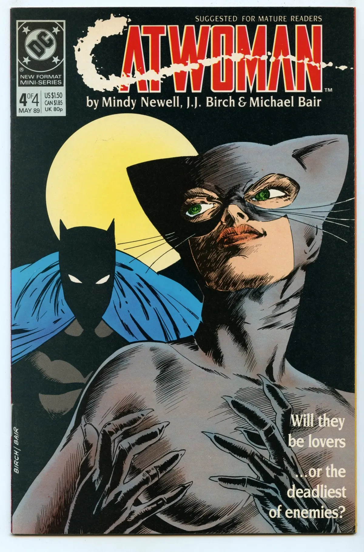 Catwoman Mini 4 (May 1989) Nm- (9.2) 1