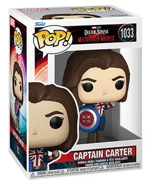 Funko Pop! Doctor Strange In The Multiverse Of Madness Wave 2 - Captain Carter 1