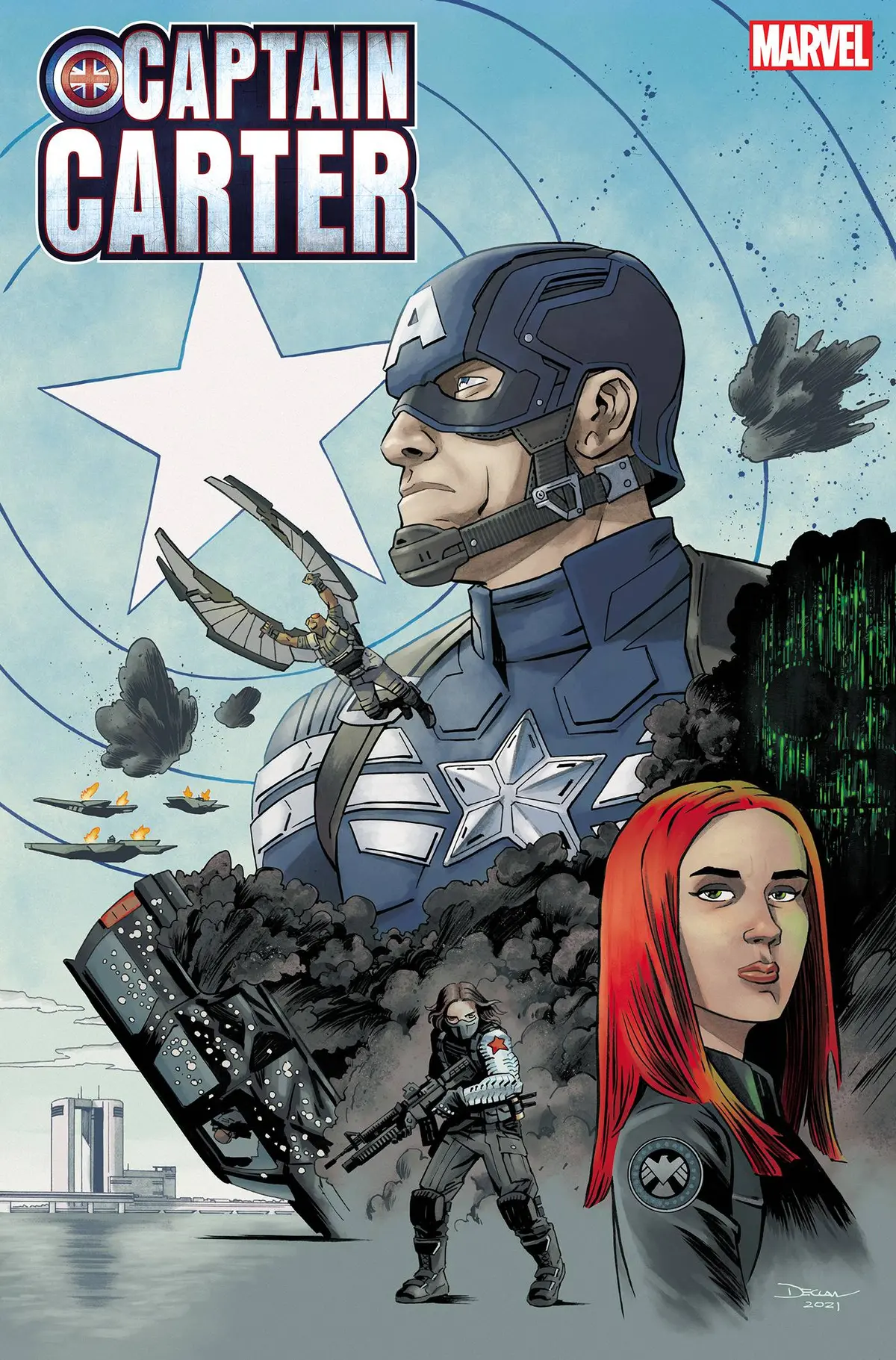 Captain Carter #1 (Of 5) Shalvey Infinity Saga Phase 2 Var 1