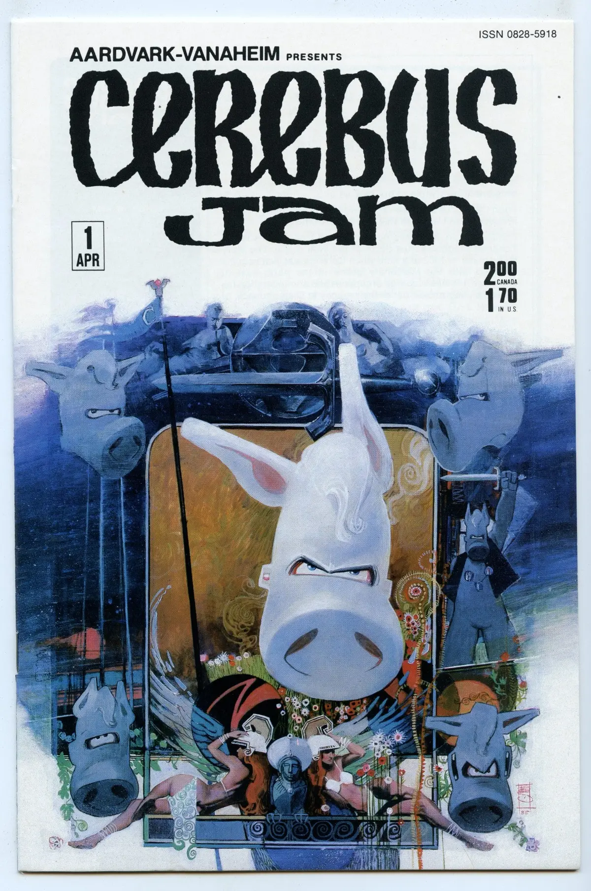 Cerebus Jam 1 (Apr 1985) Nm- (9.2) 1