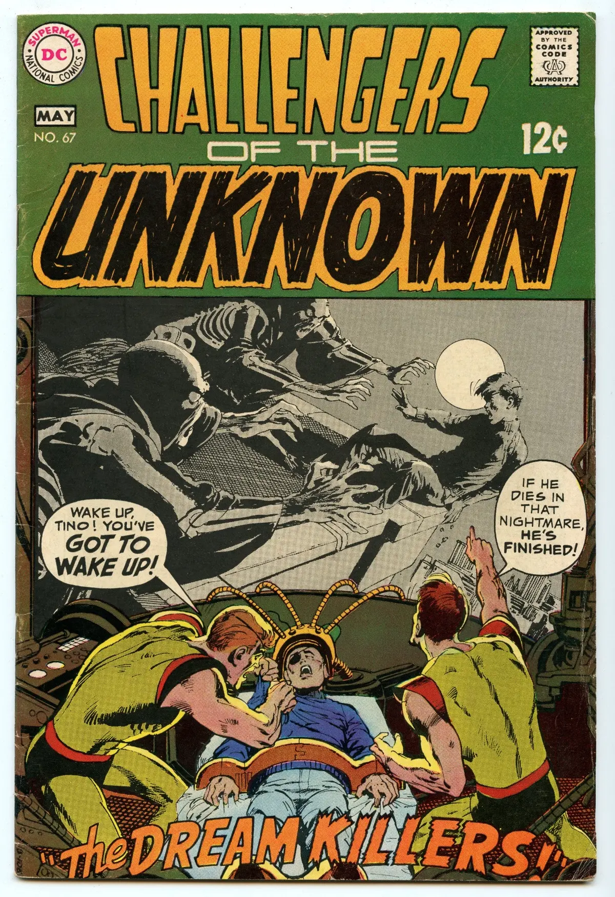 Challengers Of The Unknown 67 (May 1969) Vg+ (4.5) 1