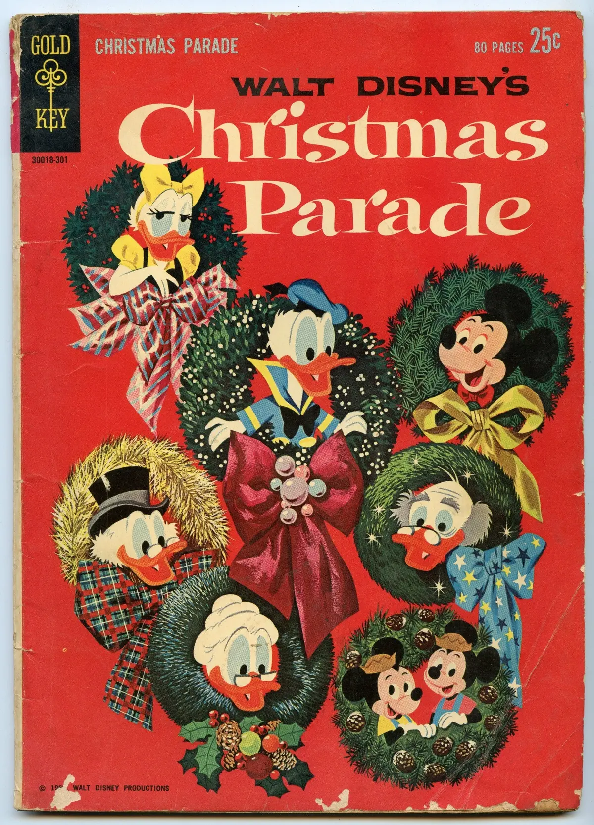 Christmas Parade 1 (Jan 1963) Vg- (3.5) 1