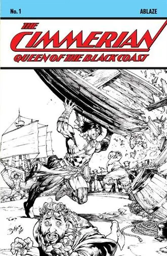 Cimmerian Queen Of Black Coast #1 10 Copy Incv Benes Sketch 1