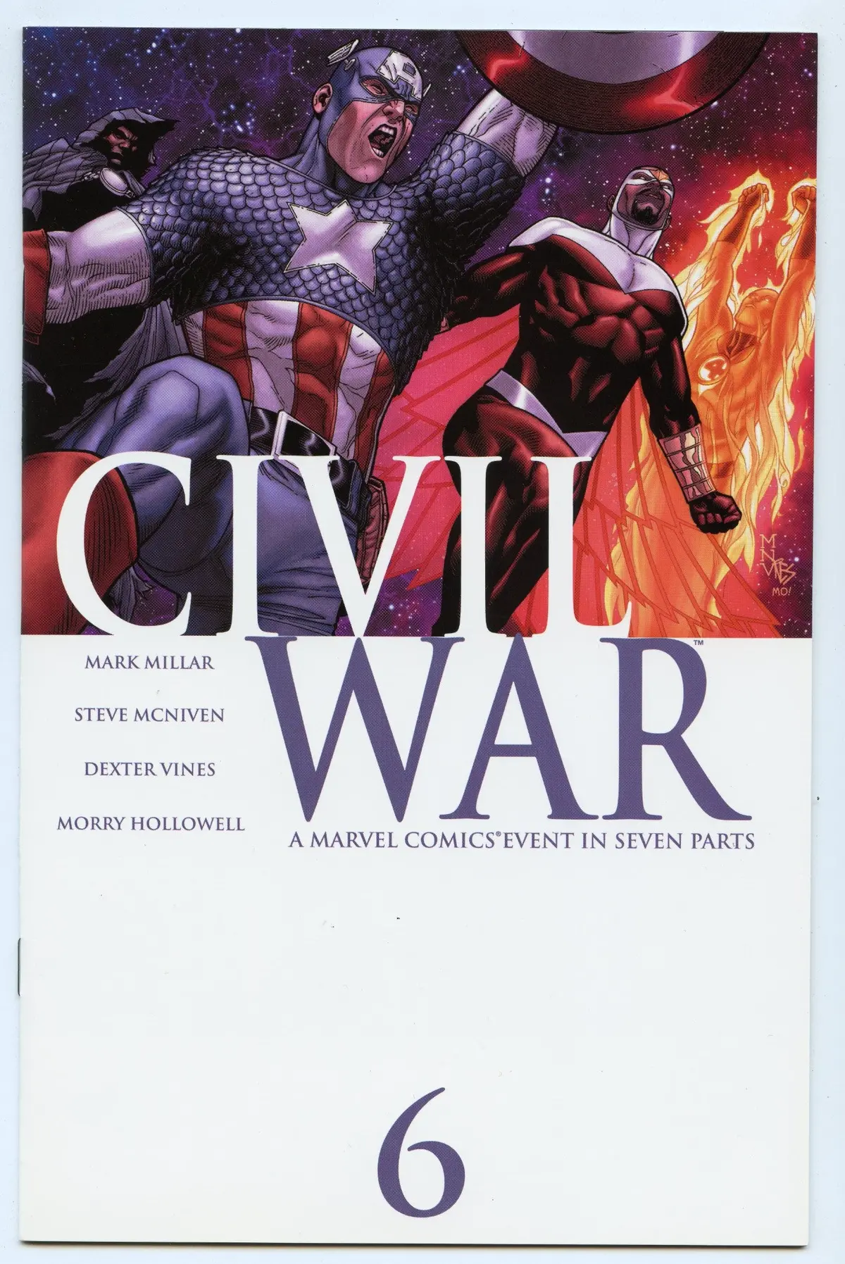 Civil War 6 (Dec 2006) Nm- (9.2) 1