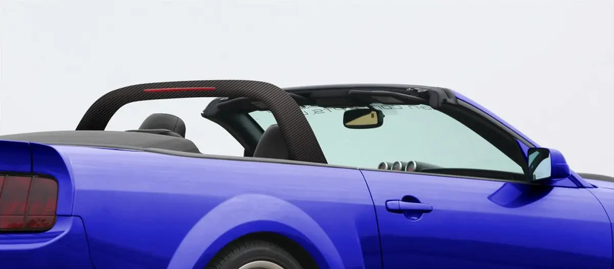 Classic Design Concepts Chrome Light Bars For 1965–1973 Mustang Convertibles 1