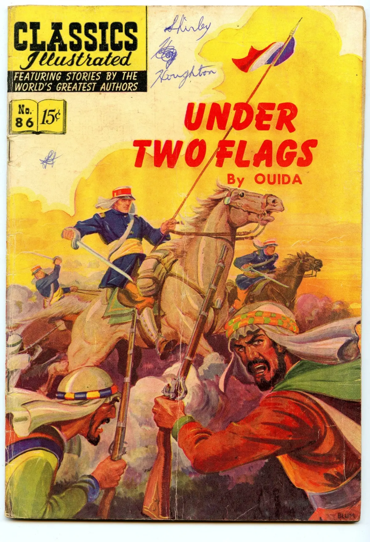 Classics Illustrated 86 (Original) (Aug 1951) Vg- (3.5) 1