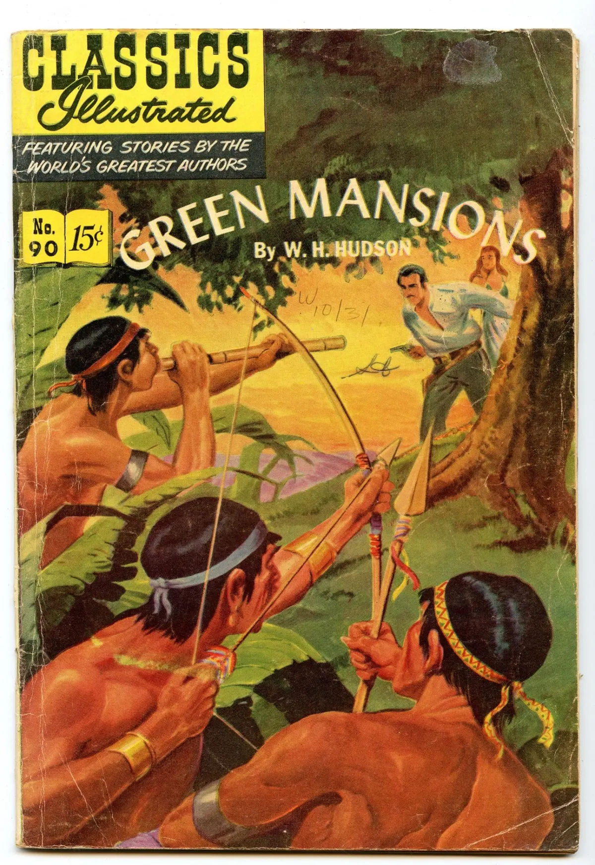 Classics Illustrated 90 (Original) (Dec 1951) Gd/Vg (3.0) 1