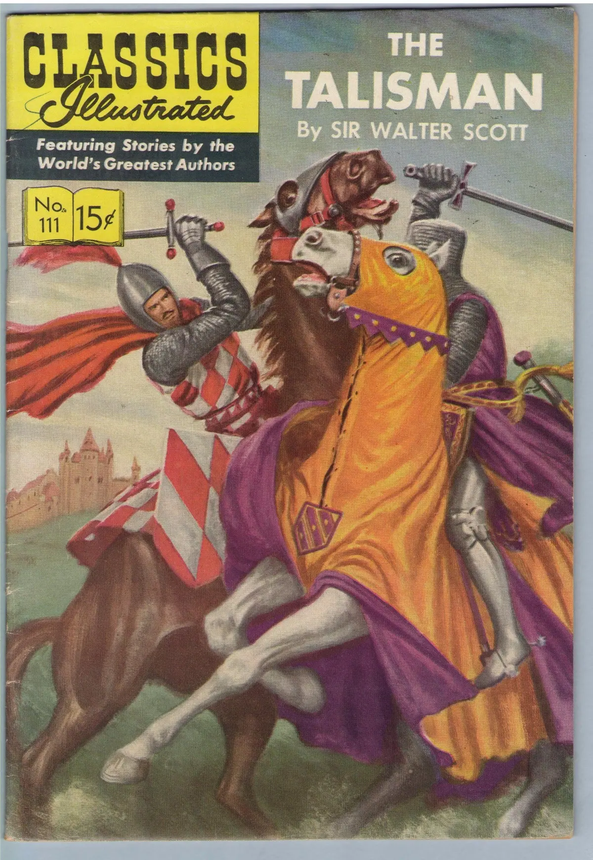 Classics Illustrated 111 (Original) (Sep 1953) Fi+ (6.5) 1