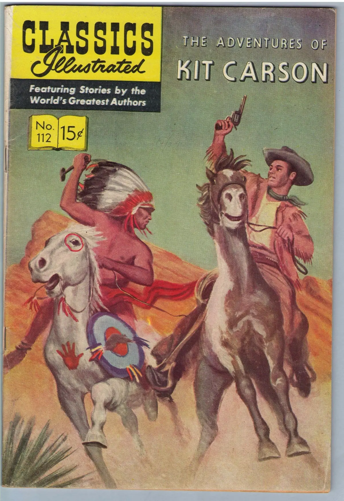 Classics Illustrated 112 (Original) (Oct 1953) Fi+ (6.5) 1