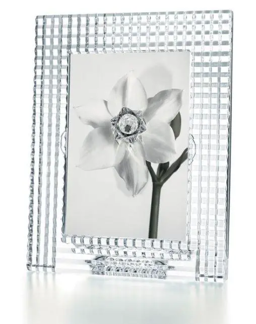 Baccarat Eye Collection 5X7 Clear Picture Frame 1
