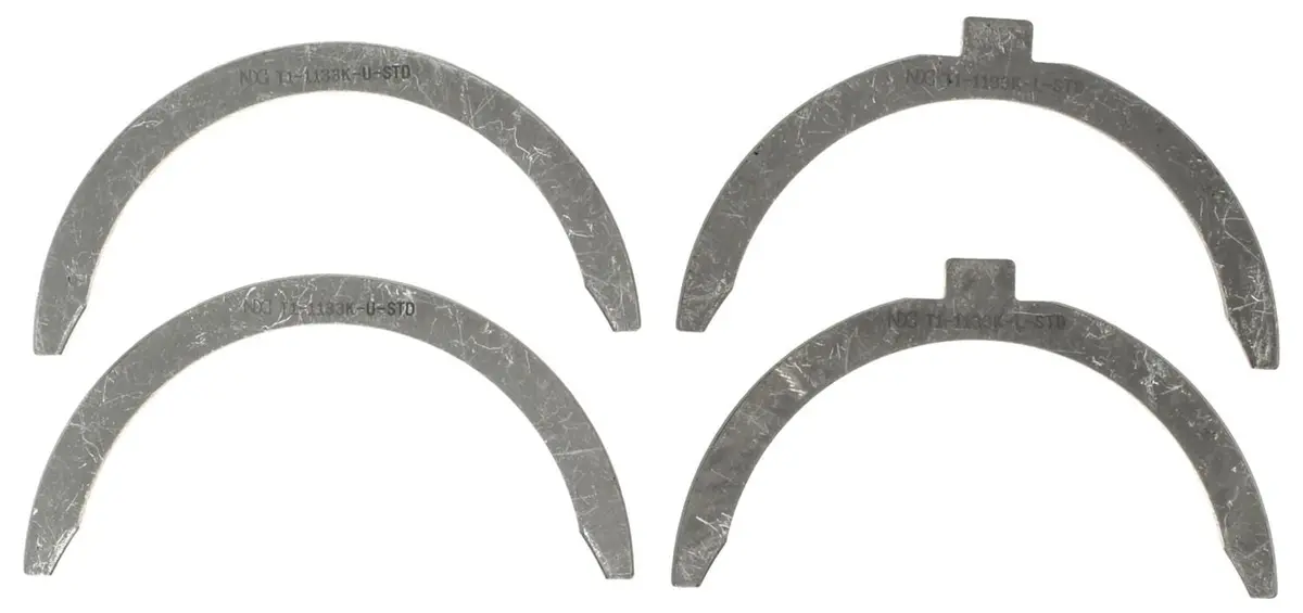 Clevite Thrust Washer Set – Steel-Backed Babbitt Coating (Tw-326S) 1