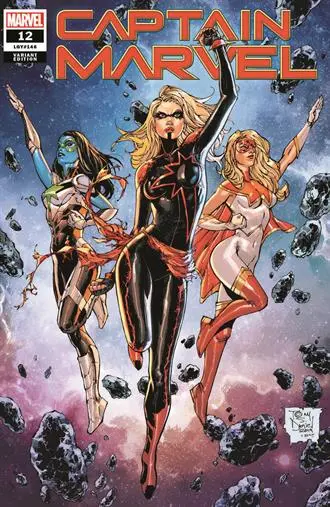 Captain Marvel #12 Tony Daniel Variant 1