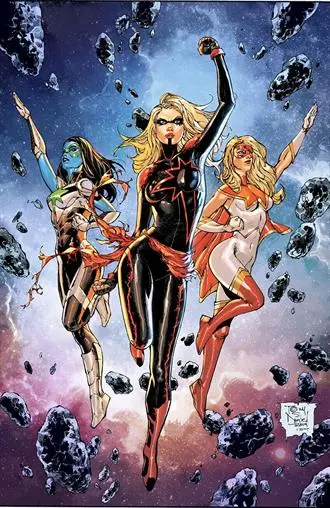 Captain Marvel #12 Tony Daniel Virgin Variant 1